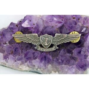 Vintage United States Navy Enlisted Aviation Warfare Specialist Insignia Badge